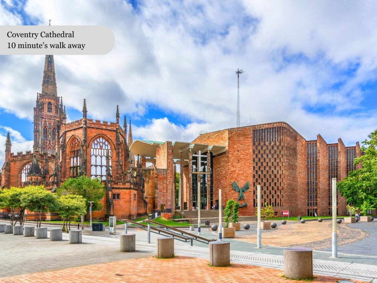 Beautiful In Centre With Free Parking, Balcony, Work Desk, Self-check-in, Fast Wifi And Smart Tvs By Yoko Apartment Coventry